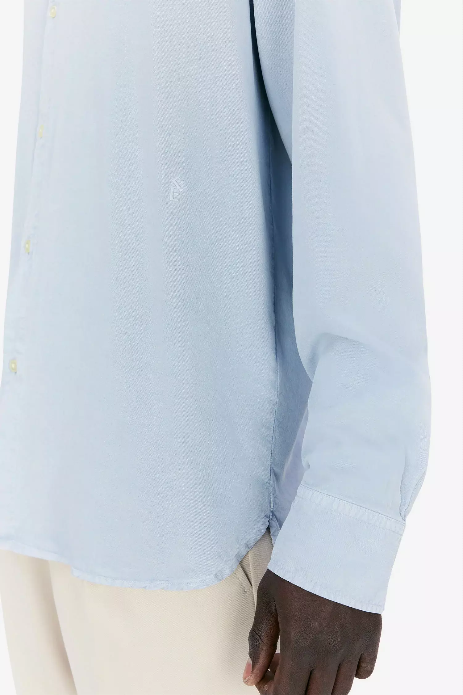 Elvine Ossian Light Blue Shirt Hemd Herren hellblau